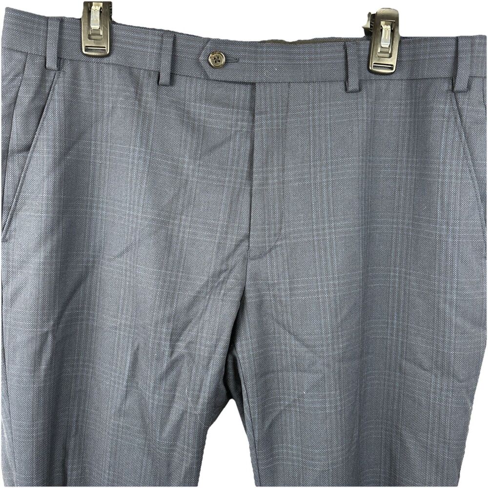 Lauren Ralph Lauren Dress Pants Slacks Dark Blue Pattern Mens 36x30
